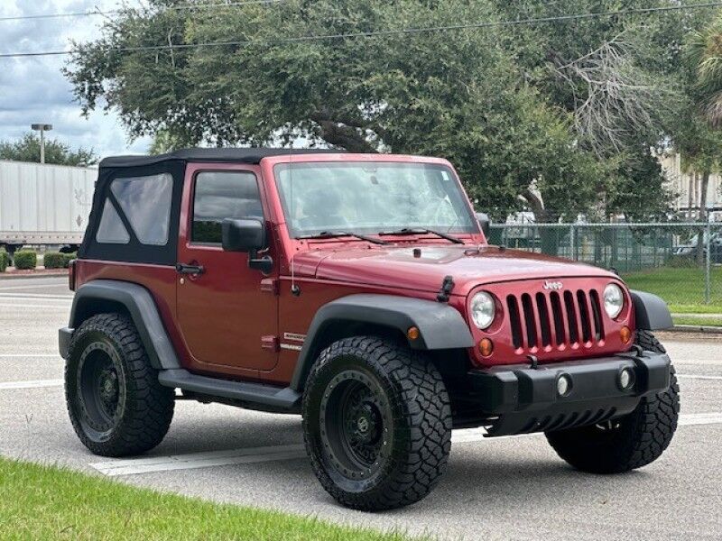2013 Jeep WRANGLER SPORT MANUAL 4x4 LIFTED NEW TIRES COLD AC RUNS GREAT FREE SHIPPING IN FLORIDA Sarasota FL