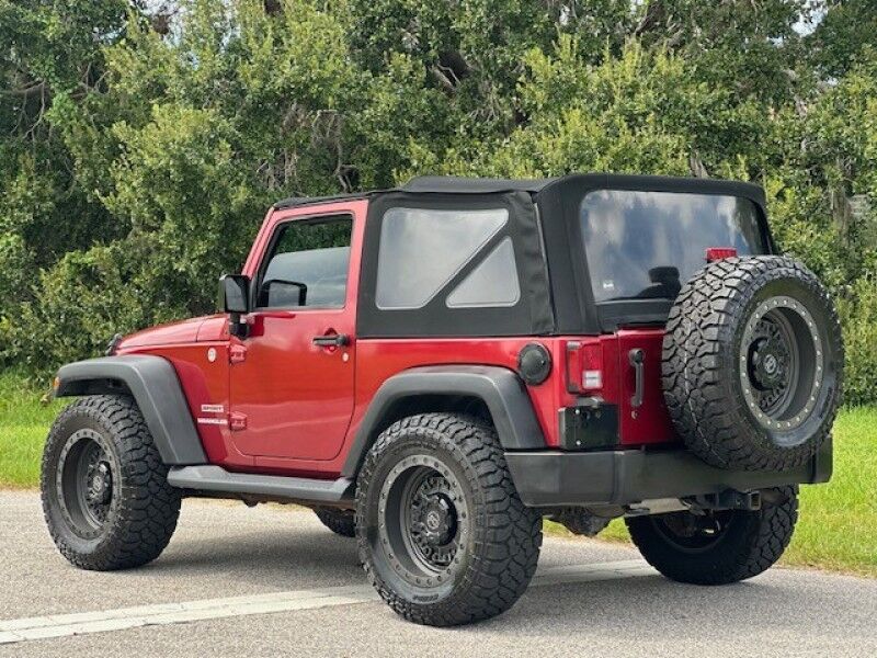 2013 Jeep WRANGLER SPORT MANUAL 4x4 LIFTED NEW TIRES COLD AC RUNS GREAT FREE SHIPPING IN FLORIDA Sarasota FL