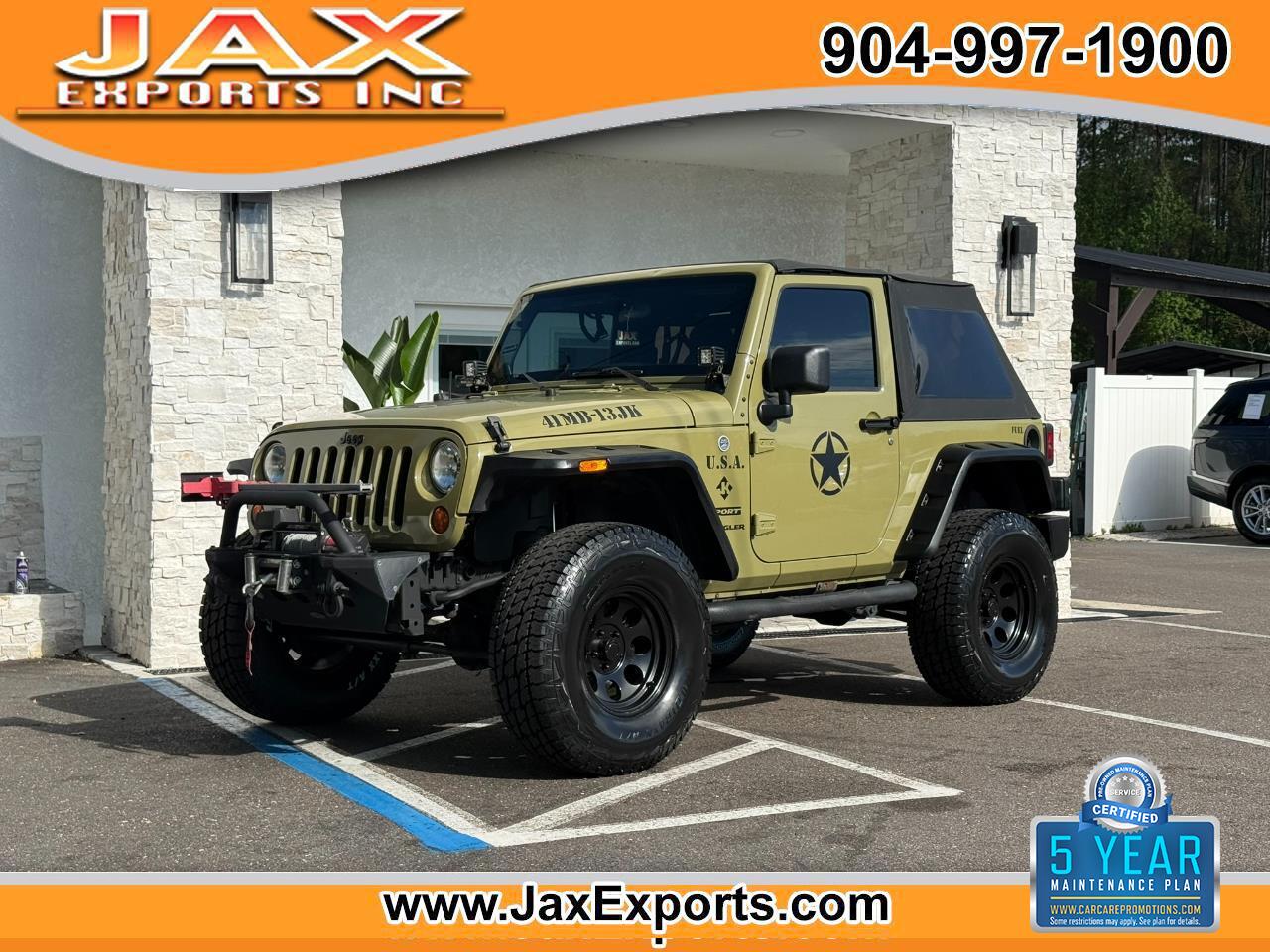 2013 Jeep Wrangler 4WD 2dr Sport