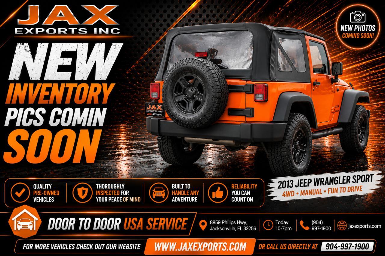 2013 Jeep Wrangler 4WD 2dr Sport Jacksonville FL