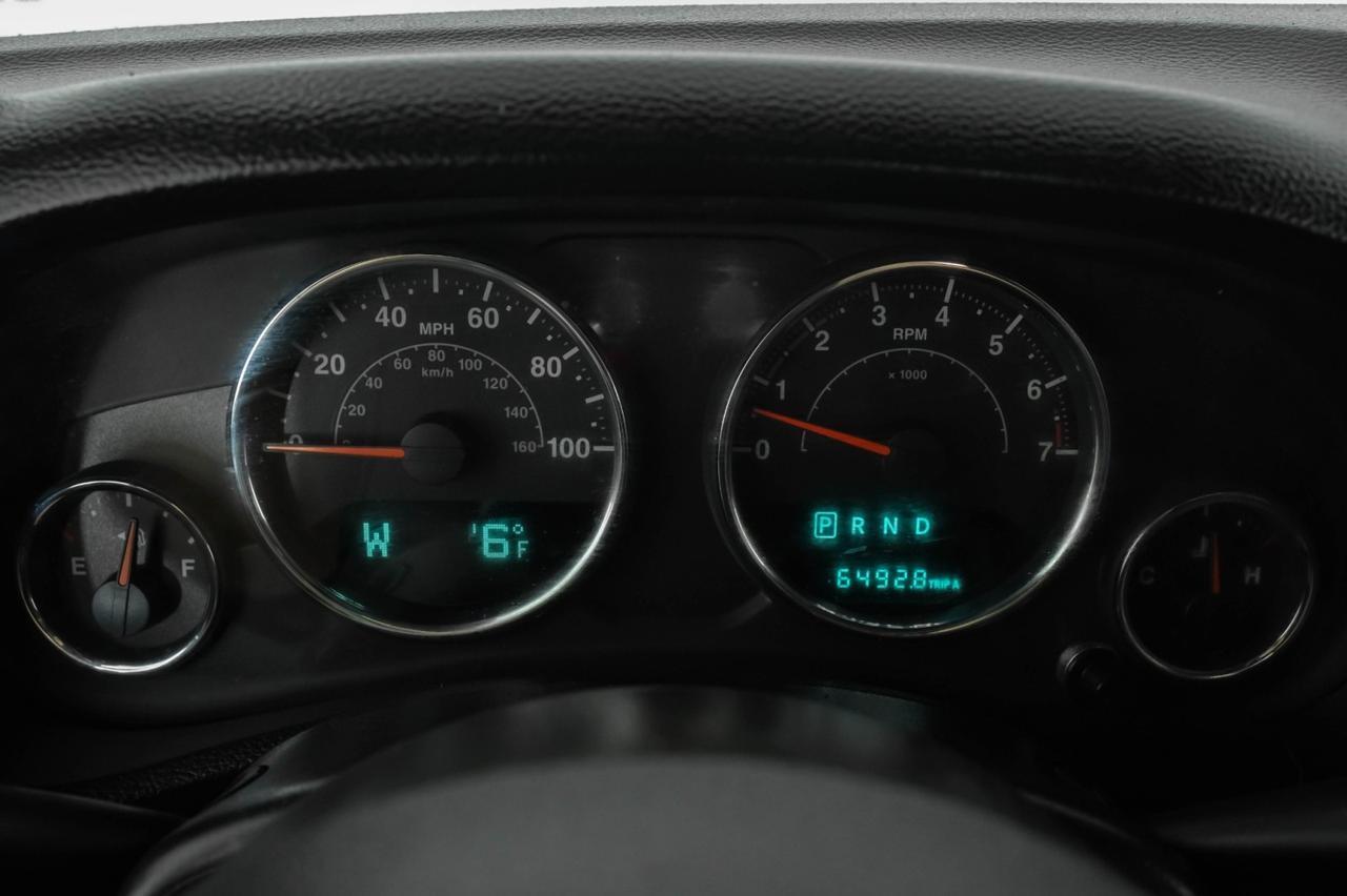 2013 Jeep Wrangler SAHARA 4WD AUTOMATIC SOFT TOP CONVERTIBLE NAVIGATION LEATHER HEA Carrollton TX