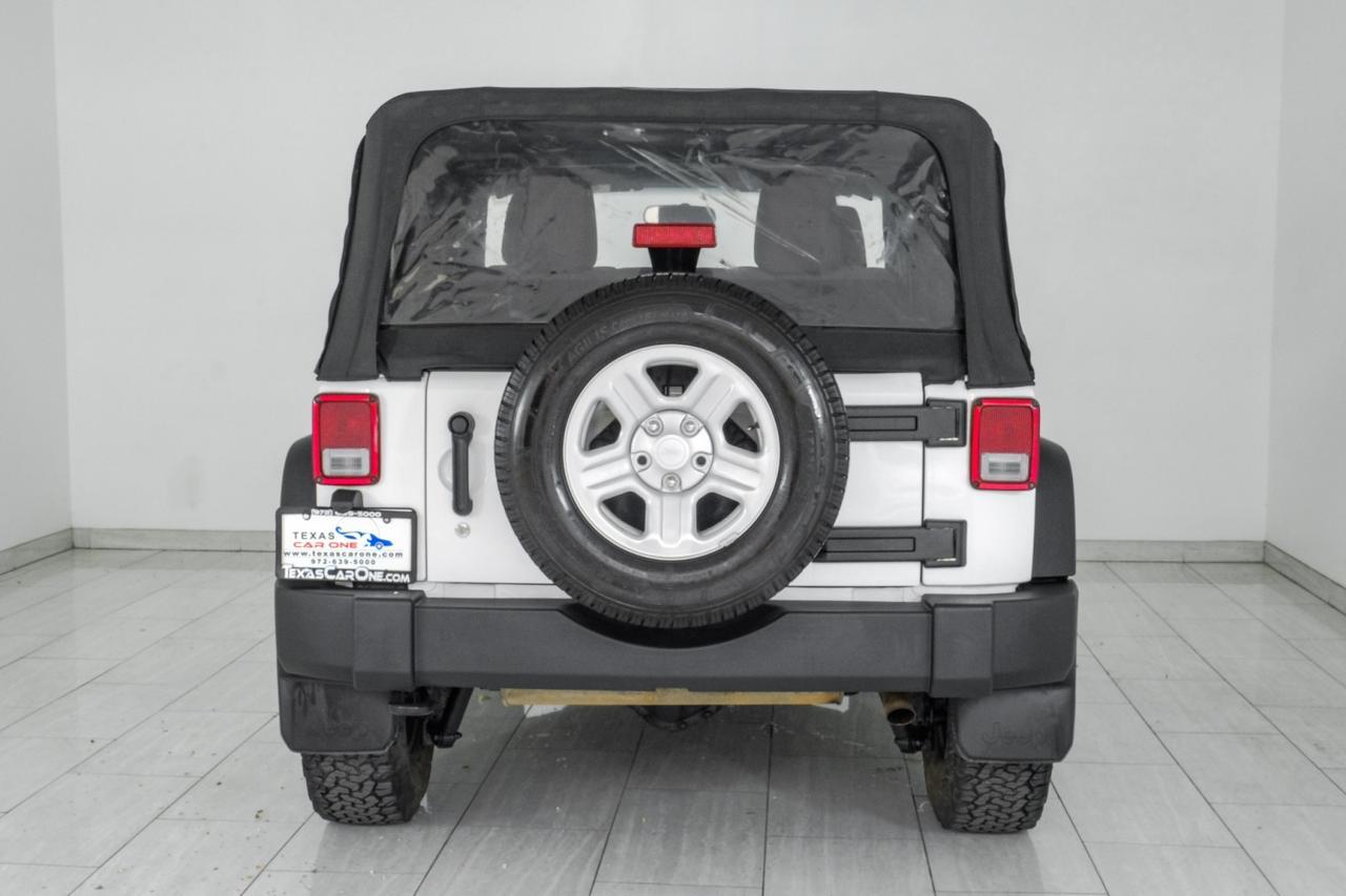 2013 Jeep Wrangler SPORT 4WD SOFT TOP CONVERTIBLE CRUISE CONTROL STEERING WHEEL CONTROLS Carrollton TX