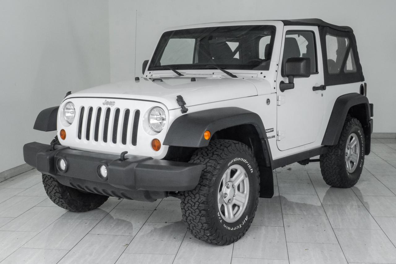 2013 Jeep Wrangler SPORT 4WD SOFT TOP CONVERTIBLE CRUISE CONTROL STEERING WHEEL CONTROLS Carrollton TX