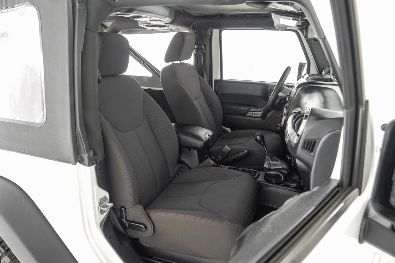 2013 Jeep Wrangler SPORT 4WD SOFT TOP CONVERTIBLE CRUISE CONTROL STEERING WHEEL CONTROLS Carrollton TX