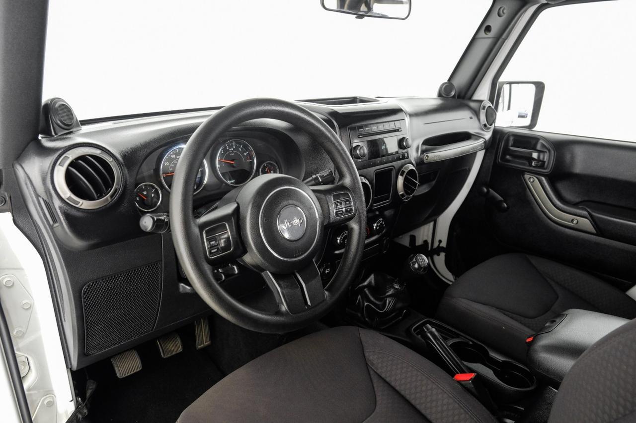 2013 Jeep Wrangler SPORT 4WD SOFT TOP CONVERTIBLE CRUISE CONTROL STEERING WHEEL CONTROLS Carrollton TX