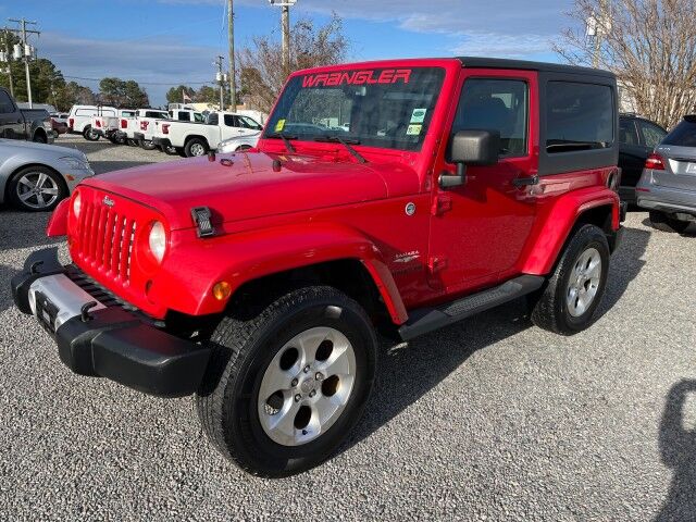 2013 Jeep Wrangler Sahara 4x4 2 Door Hard Top