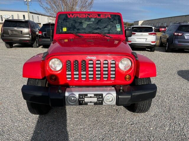 2013 Jeep Wrangler Sahara 4x4 2 Door Hard Top