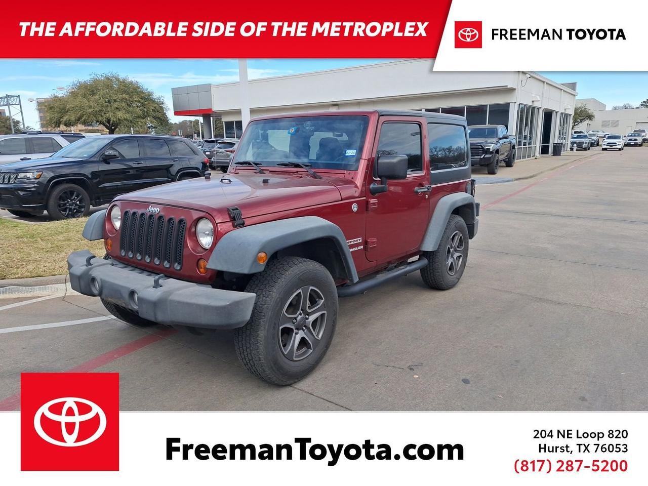 2013 Jeep Wrangler Sport Hurst TX