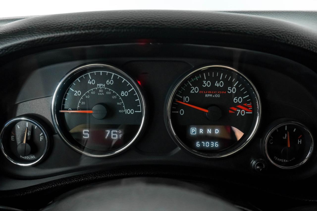 2013 Jeep Wrangler UNLIMITED RUBICON 10TH ANNIVERSARY 4WD AUTOMATIC SOFT TOP CONVER Carrollton TX