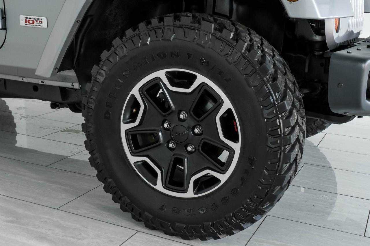 2013 Jeep Wrangler UNLIMITED RUBICON 10TH ANNIVERSARY 4WD AUTOMATIC SOFT TOP CONVER Carrollton TX