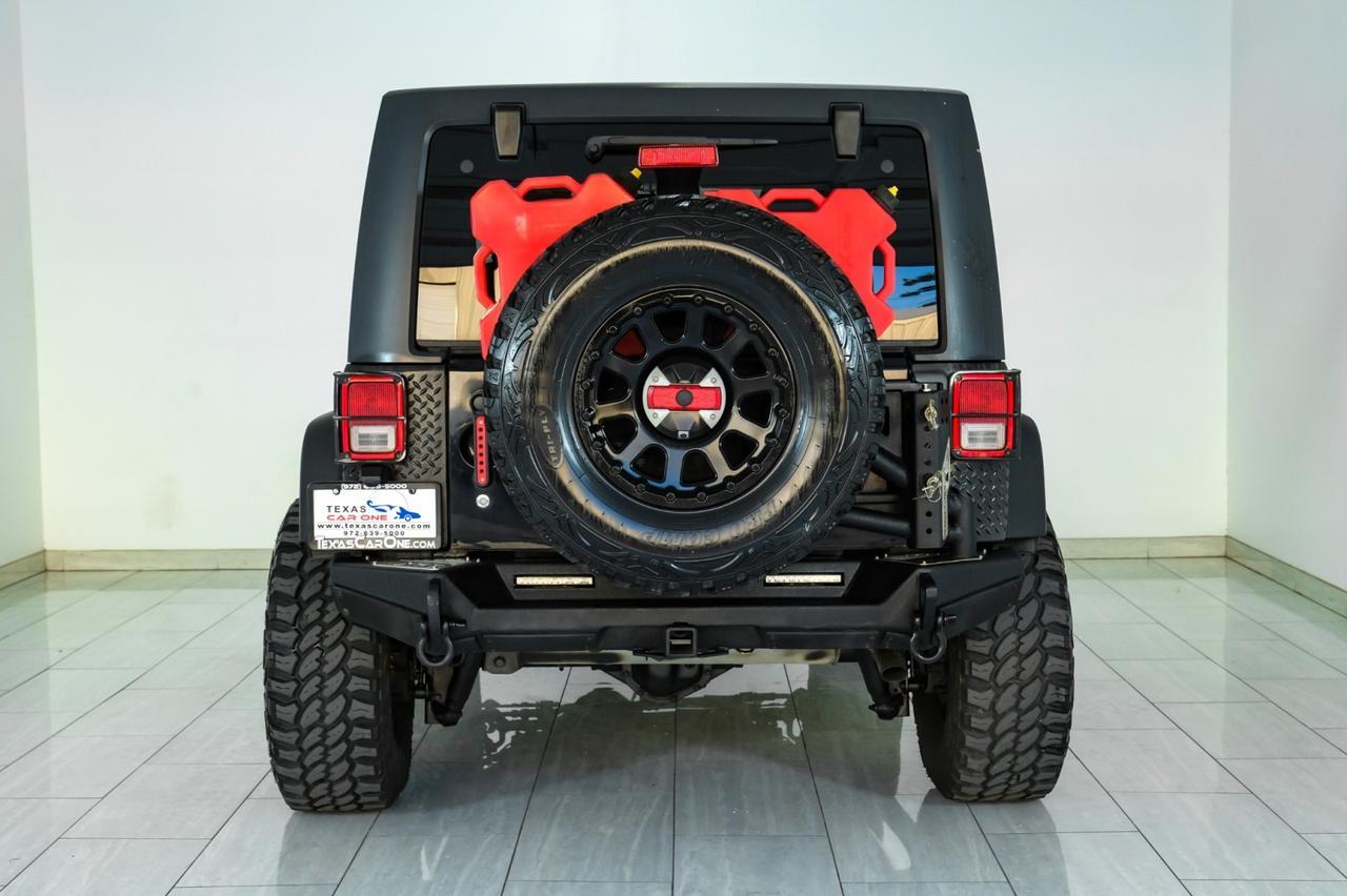 2013 Jeep Wrangler UNLIMITED RUBICON 4WD HARD TOP CONVERTIBLE HEATED SEATS CRUISE ALLOY WHEELS Carrollton TX