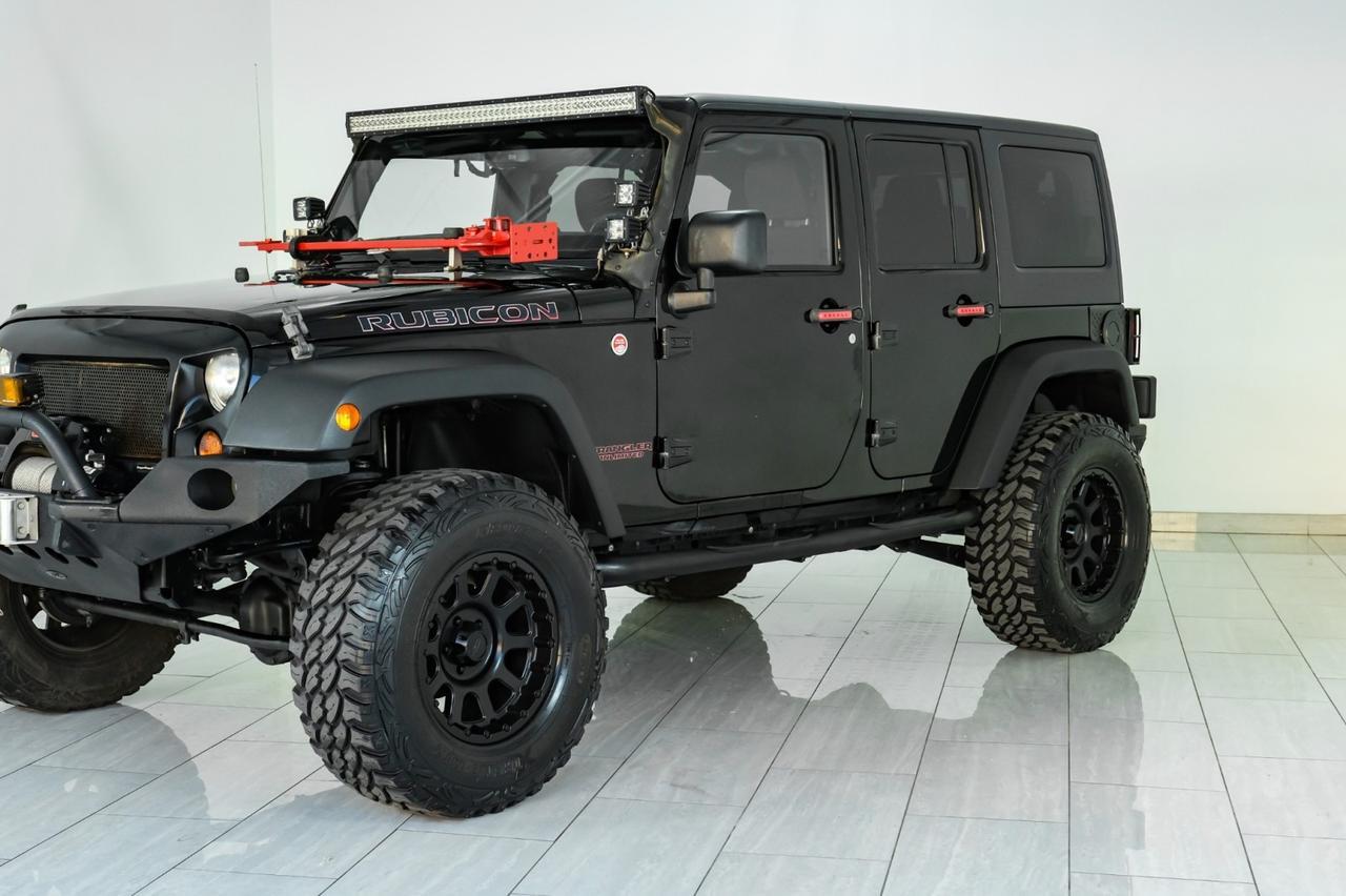 2013 Jeep Wrangler UNLIMITED RUBICON 4WD HARD TOP CONVERTIBLE HEATED SEATS CRUISE ALLOY WHEELS Carrollton TX