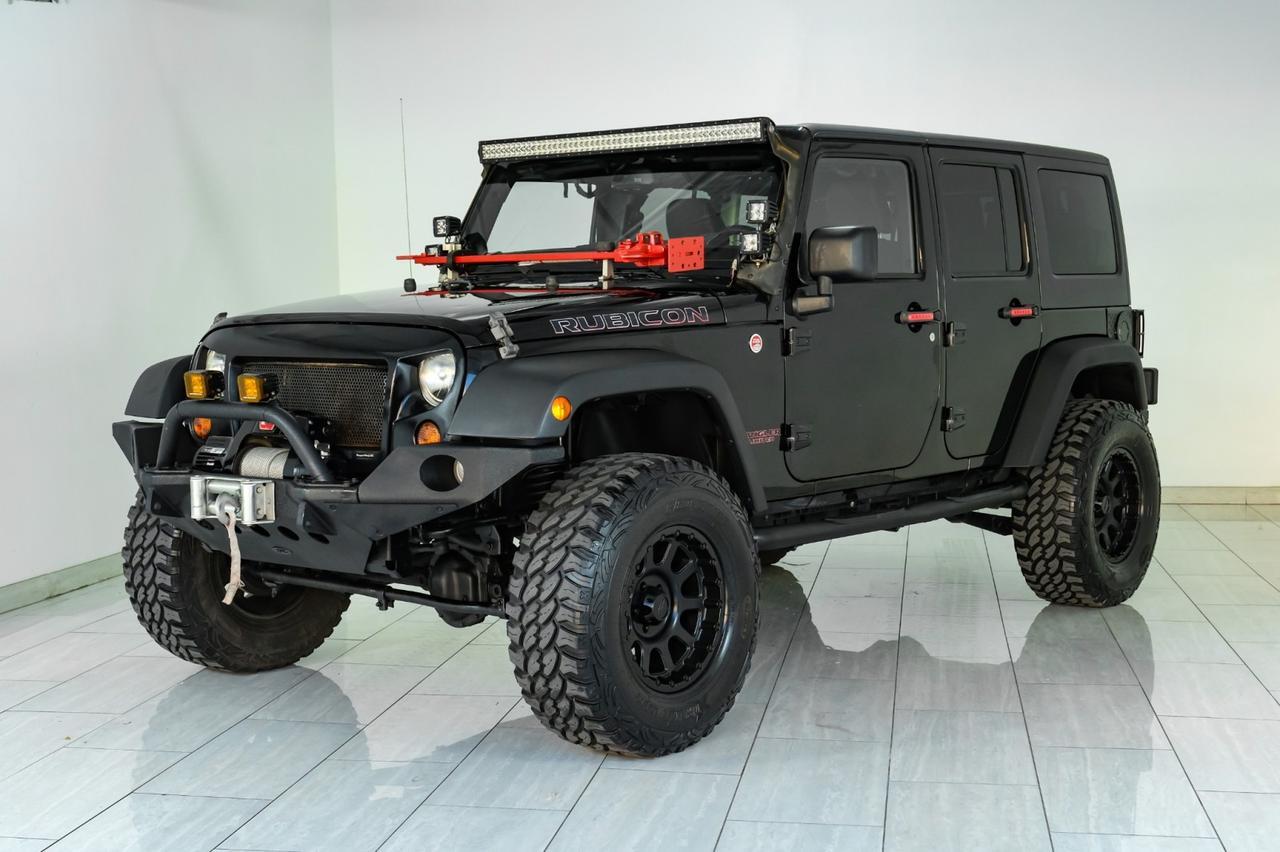 2013 Jeep Wrangler UNLIMITED RUBICON 4WD HARD TOP CONVERTIBLE HEATED SEATS CRUISE ALLOY WHEELS Carrollton TX