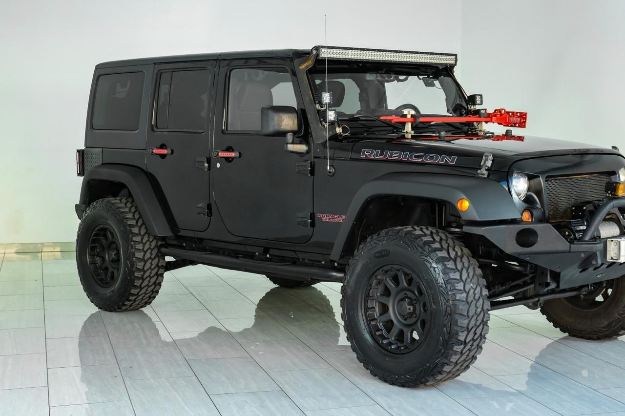 2013 Jeep Wrangler UNLIMITED RUBICON 4WD HARD TOP CONVERTIBLE HEATED SEATS CRUISE ALLOY WHEELS Carrollton TX
