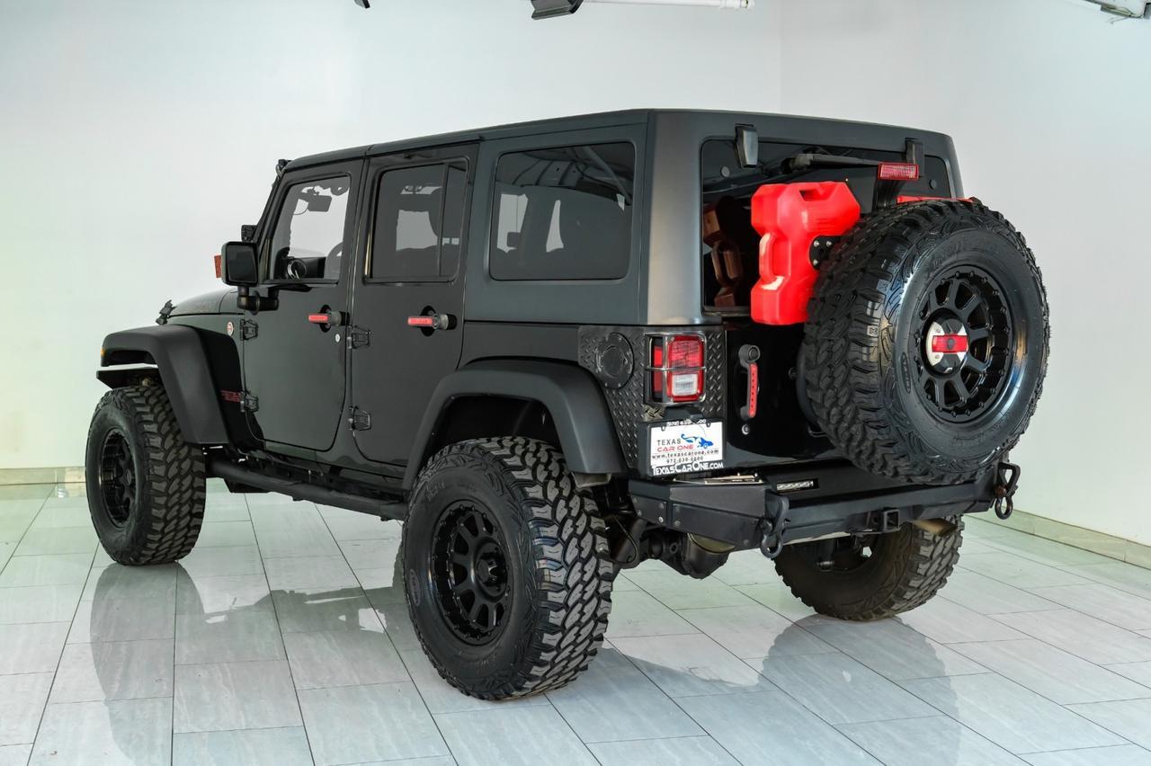 2013 Jeep Wrangler UNLIMITED RUBICON 4WD HARD TOP CONVERTIBLE HEATED SEATS CRUISE ALLOY WHEELS Carrollton TX
