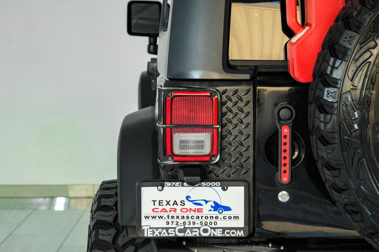2013 Jeep Wrangler UNLIMITED RUBICON 4WD HARD TOP CONVERTIBLE HEATED SEATS CRUISE ALLOY WHEELS Carrollton TX