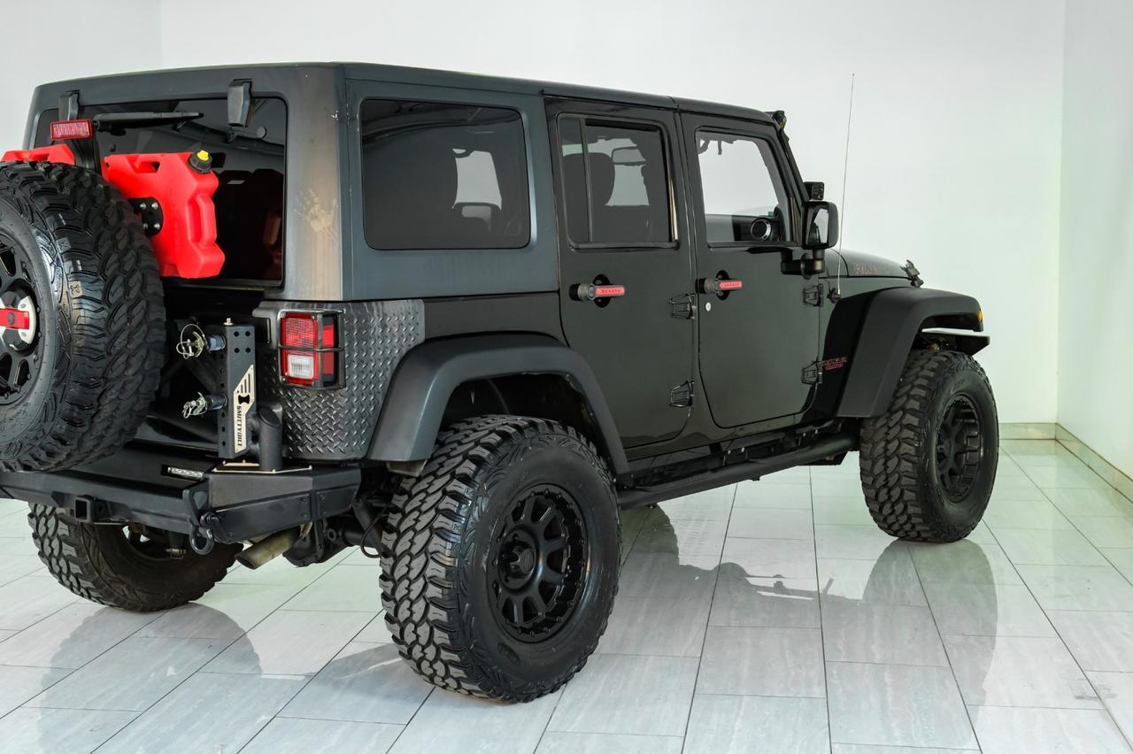 2013 Jeep Wrangler UNLIMITED RUBICON 4WD HARD TOP CONVERTIBLE HEATED SEATS CRUISE ALLOY WHEELS Carrollton TX