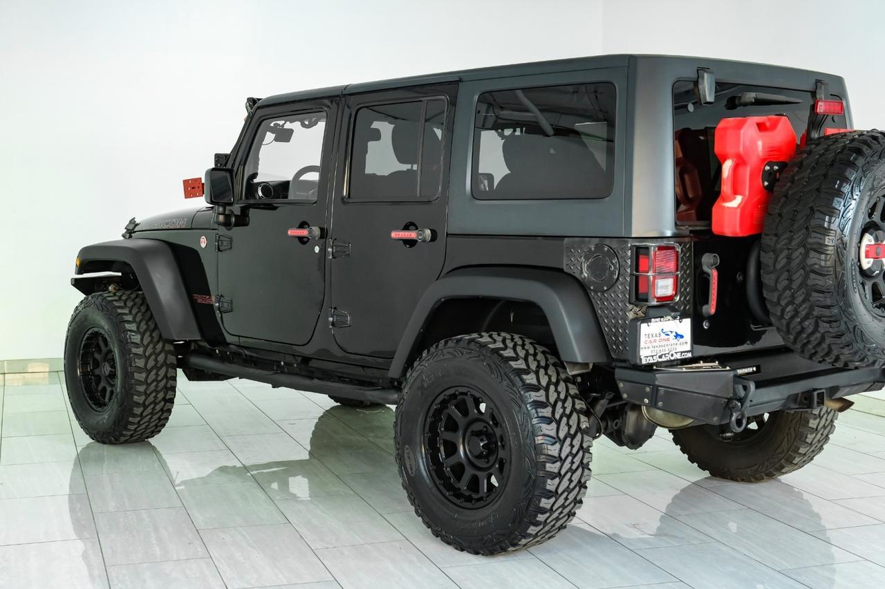 2013 Jeep Wrangler UNLIMITED RUBICON 4WD HARD TOP CONVERTIBLE HEATED SEATS CRUISE ALLOY WHEELS Carrollton TX