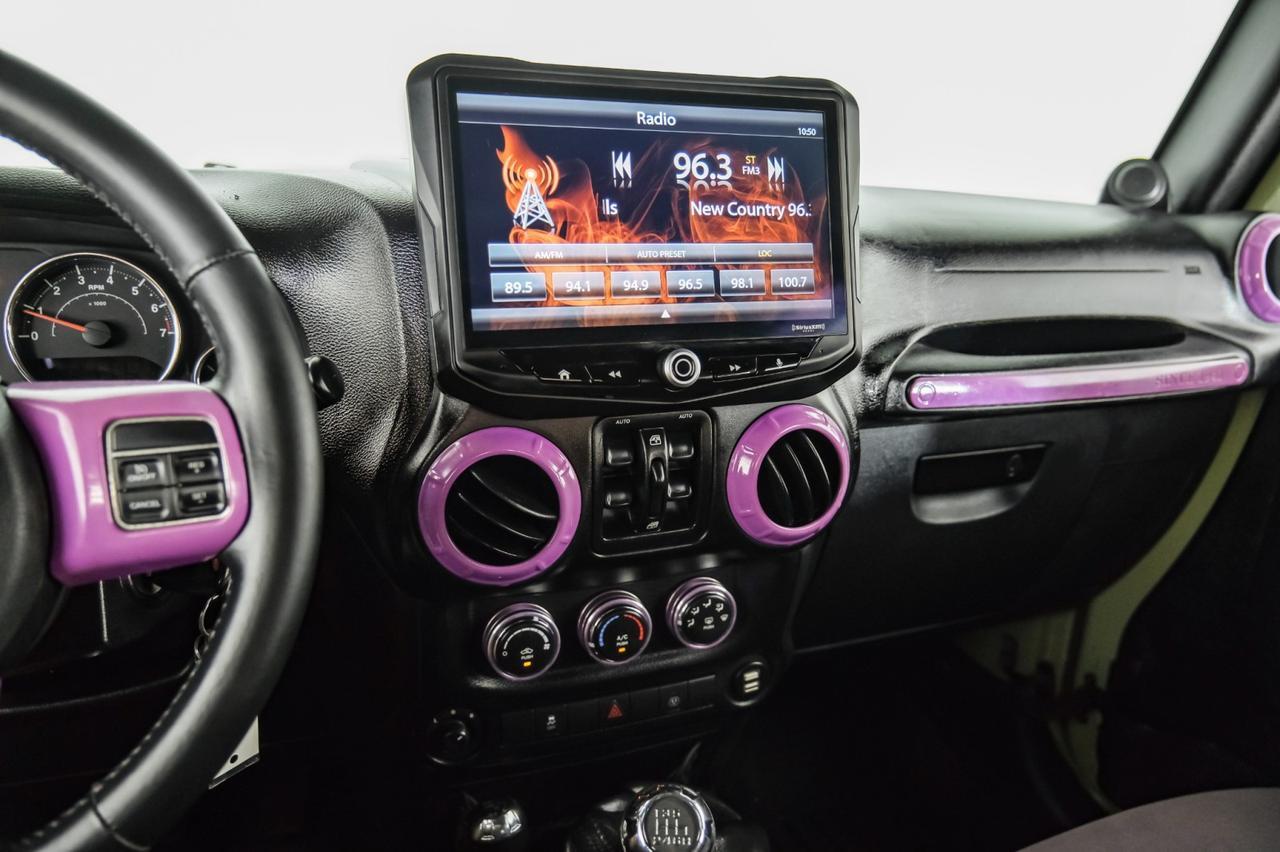 2013 Jeep Wrangler UNLIMITED SAHARA 4WD SOFT TOP CONVERTIBLE CRUISE CONTROL RUNNING BOARDS TOW HITCH Carrollton TX