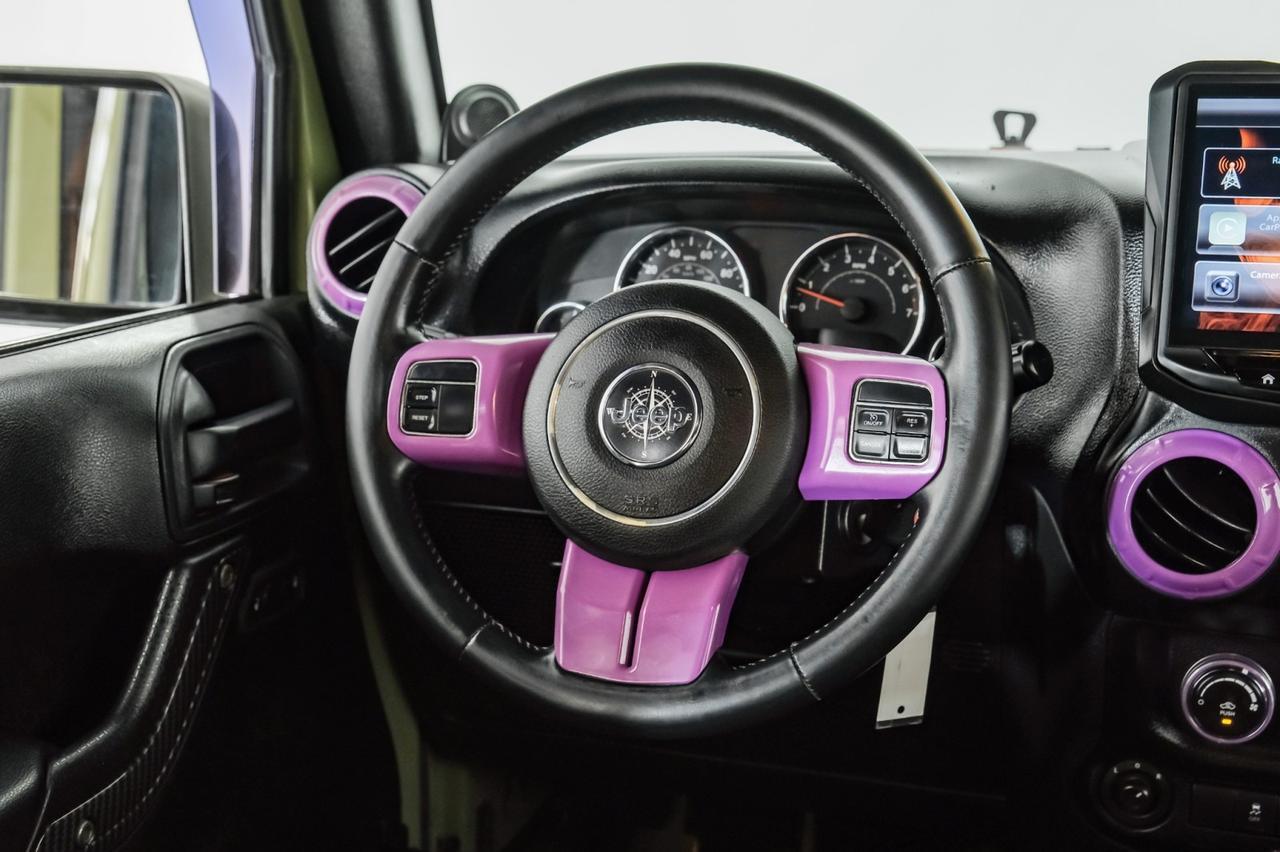 2013 Jeep Wrangler UNLIMITED SAHARA 4WD SOFT TOP CONVERTIBLE CRUISE CONTROL RUNNING BOARDS TOW HITCH Carrollton TX