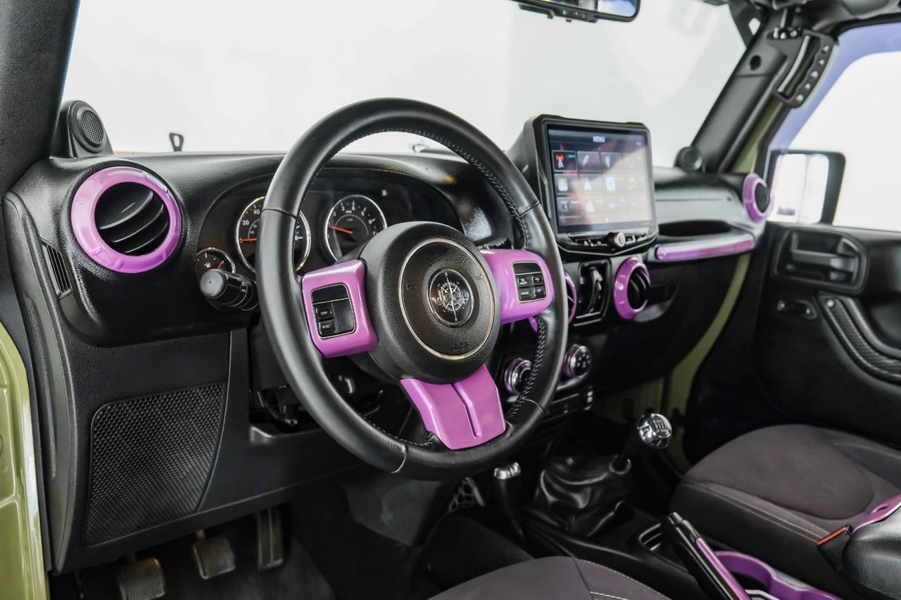 2013 Jeep Wrangler UNLIMITED SAHARA 4WD SOFT TOP CONVERTIBLE CRUISE CONTROL RUNNING BOARDS TOW HITCH Carrollton TX