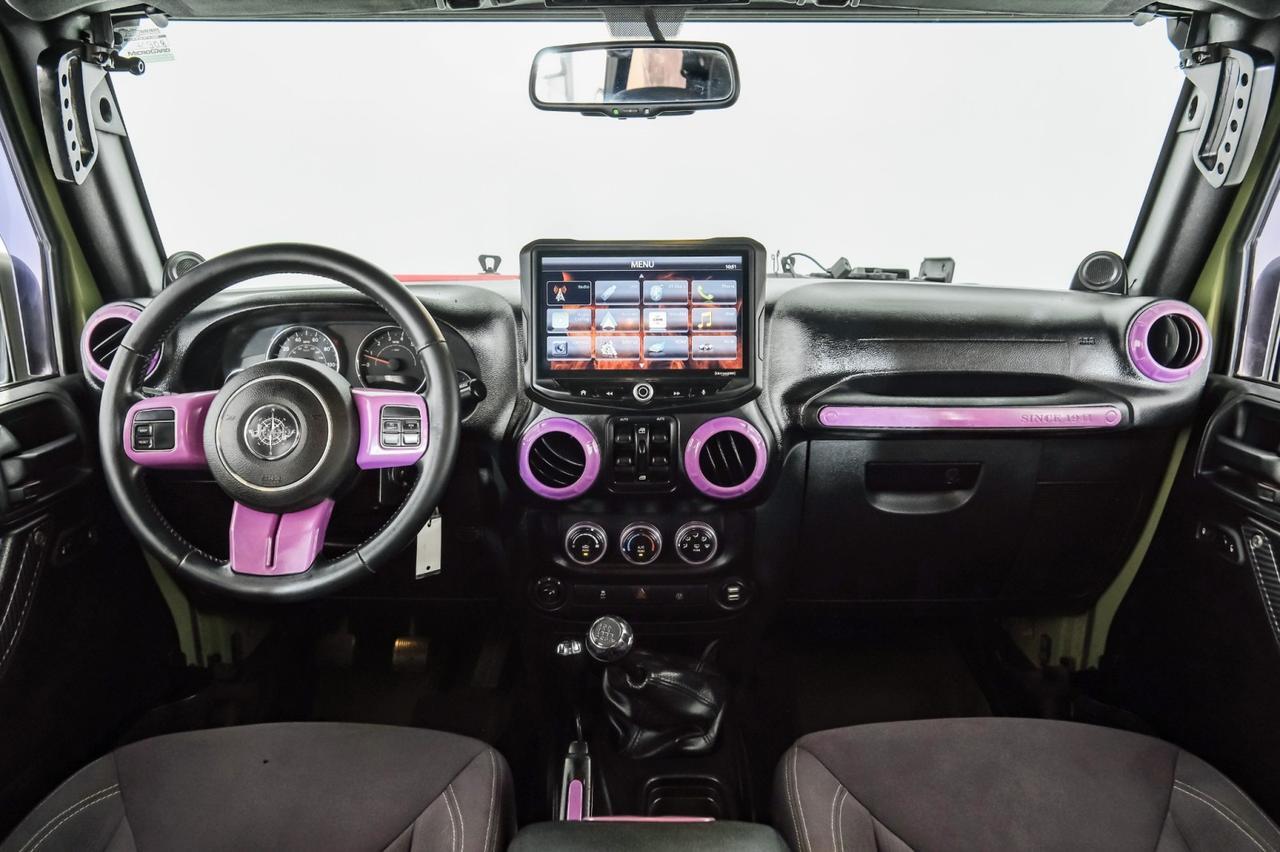 2013 Jeep Wrangler UNLIMITED SAHARA 4WD SOFT TOP CONVERTIBLE CRUISE CONTROL RUNNING BOARDS TOW HITCH Carrollton TX