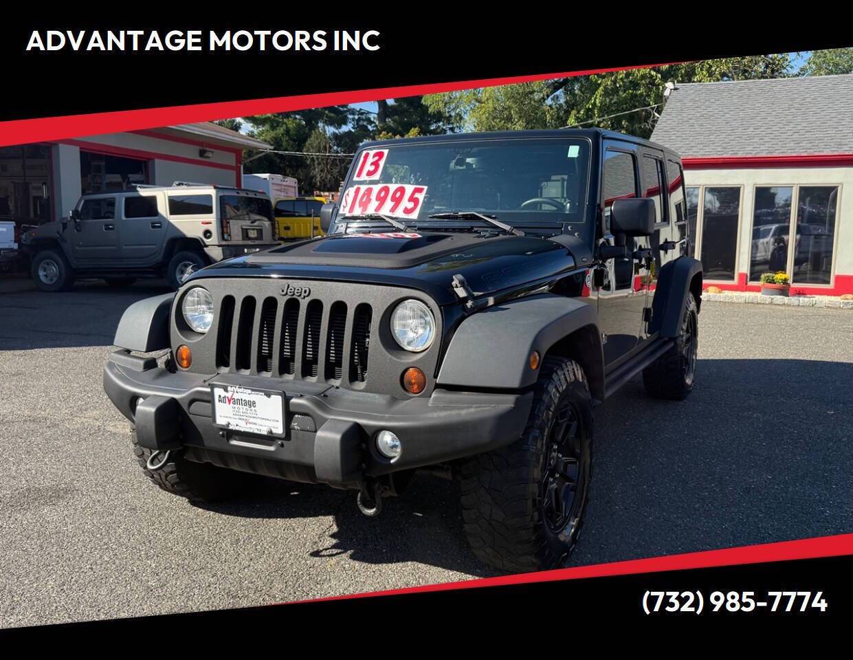 2013 Jeep Wrangler Unlimited Moab 4x4 4dr SUV Edison NJ