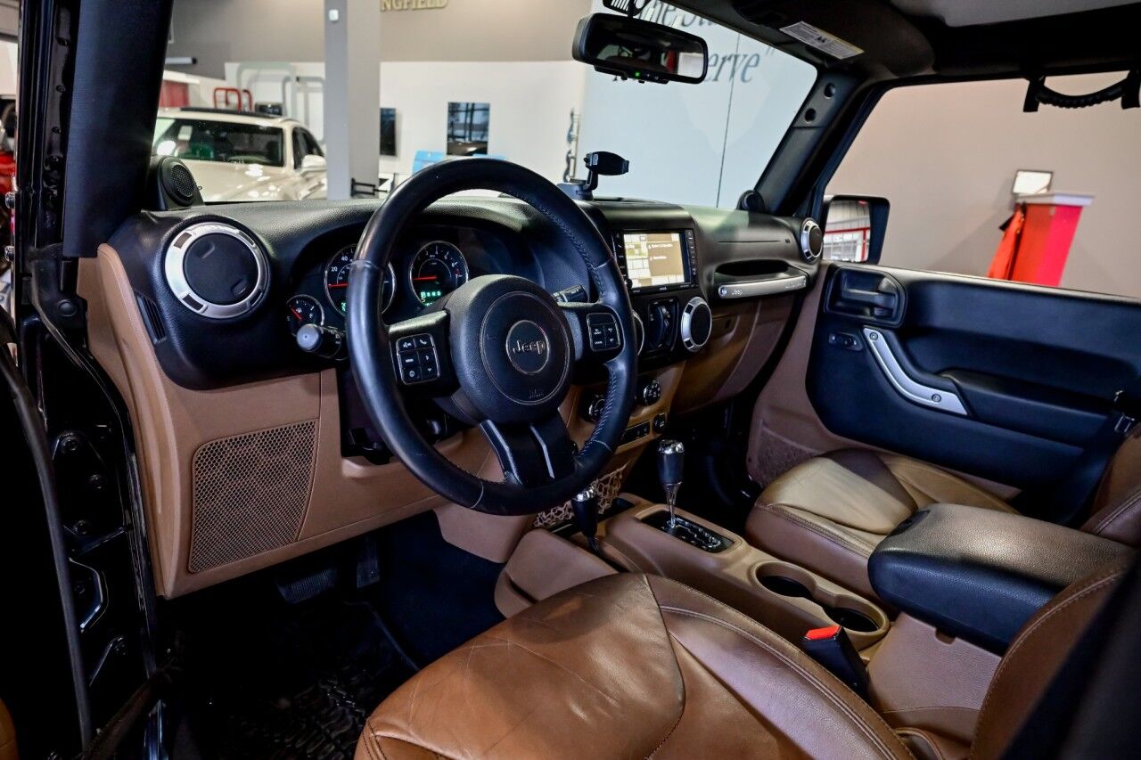 2013 Jeep Wrangler Unlimited Sahara, Auto Trans, Hard Top, Navigation, Leather, Remote Start Springfield NJ