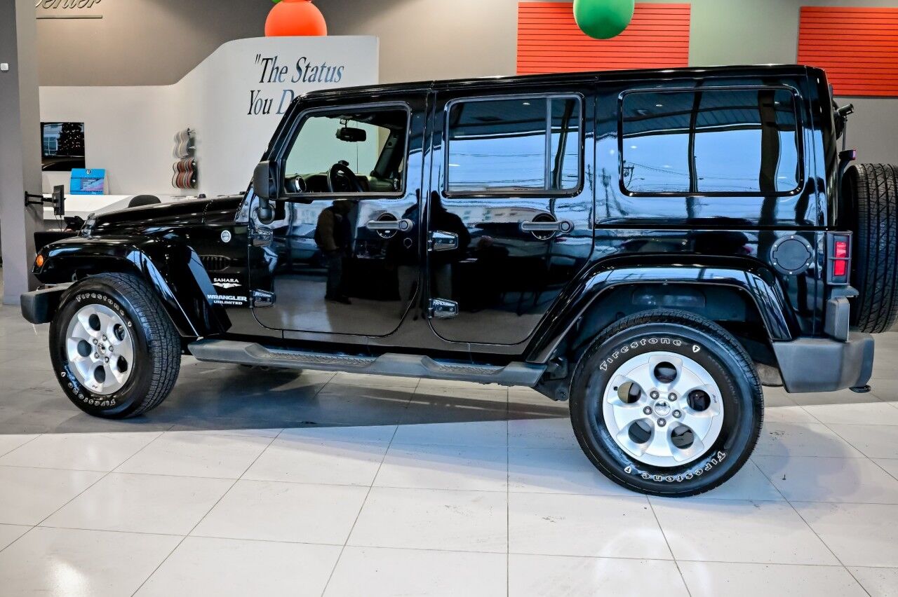 2013 Jeep Wrangler Unlimited Sahara, Auto Trans, Hard Top, Navigation, Leather, Remote Start Springfield NJ
