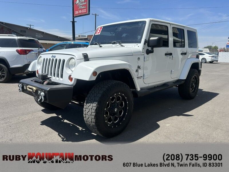 2013 Jeep Wrangler Unlimited Sahara Twin Falls ID