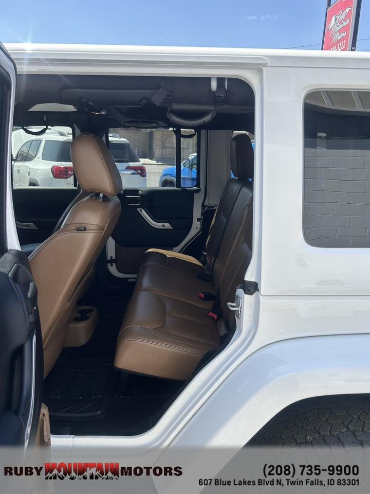2013 Jeep Wrangler Unlimited Sahara Twin Falls ID