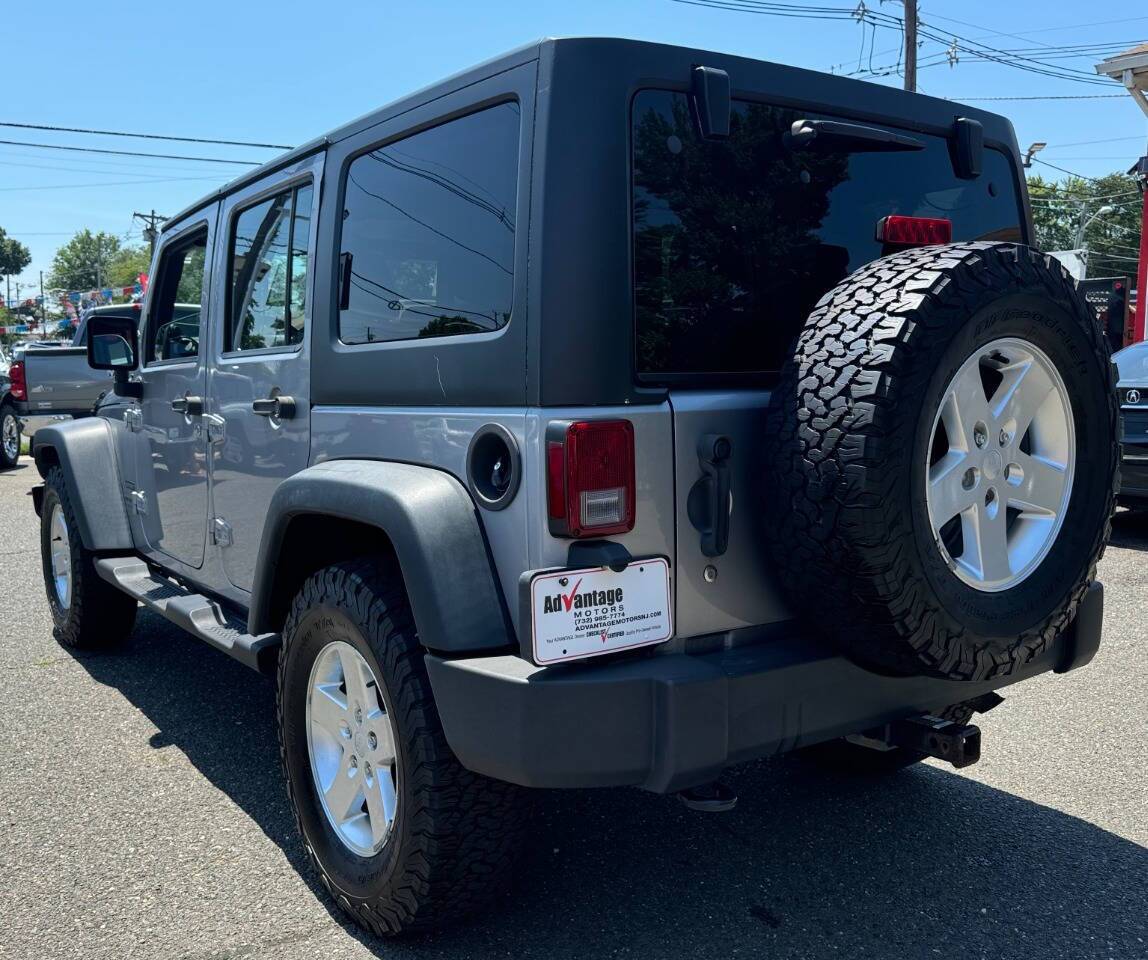 2013 Jeep Wrangler Unlimited Sport 4x4 4dr SUV Edison NJ