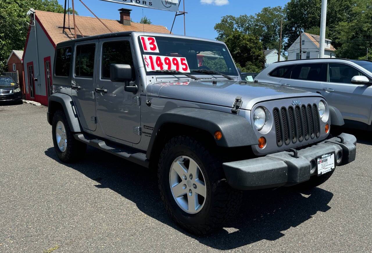2013 Jeep Wrangler Unlimited Sport 4x4 4dr SUV Edison NJ