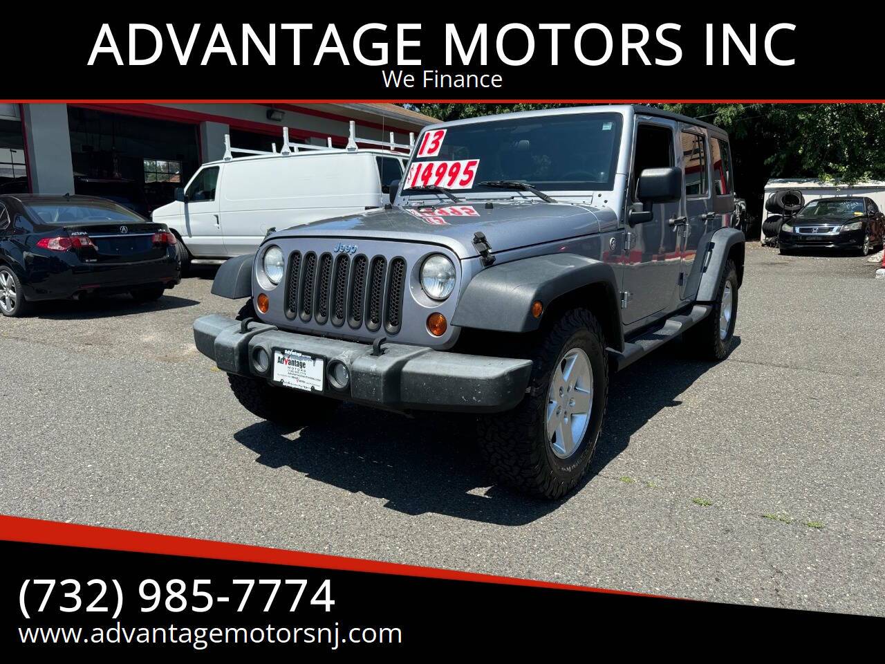 2013 Jeep Wrangler Unlimited Sport 4x4 4dr SUV Edison NJ