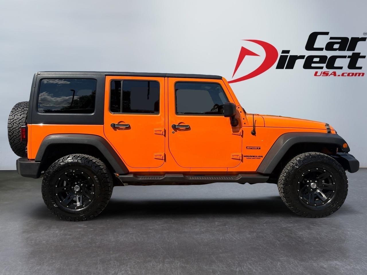 2013 Jeep Wrangler Unlimited Sport, RUNNING BOARDS, BACKUP CAMERA, BLUETOOTH, CUSTOM RUGGED RIDGE WHEELS, KEYLESS ENTRY, LOW LOW MILES, CLEAN CARFAX, WRANGLE THE ROAD! Virginia Beach VA