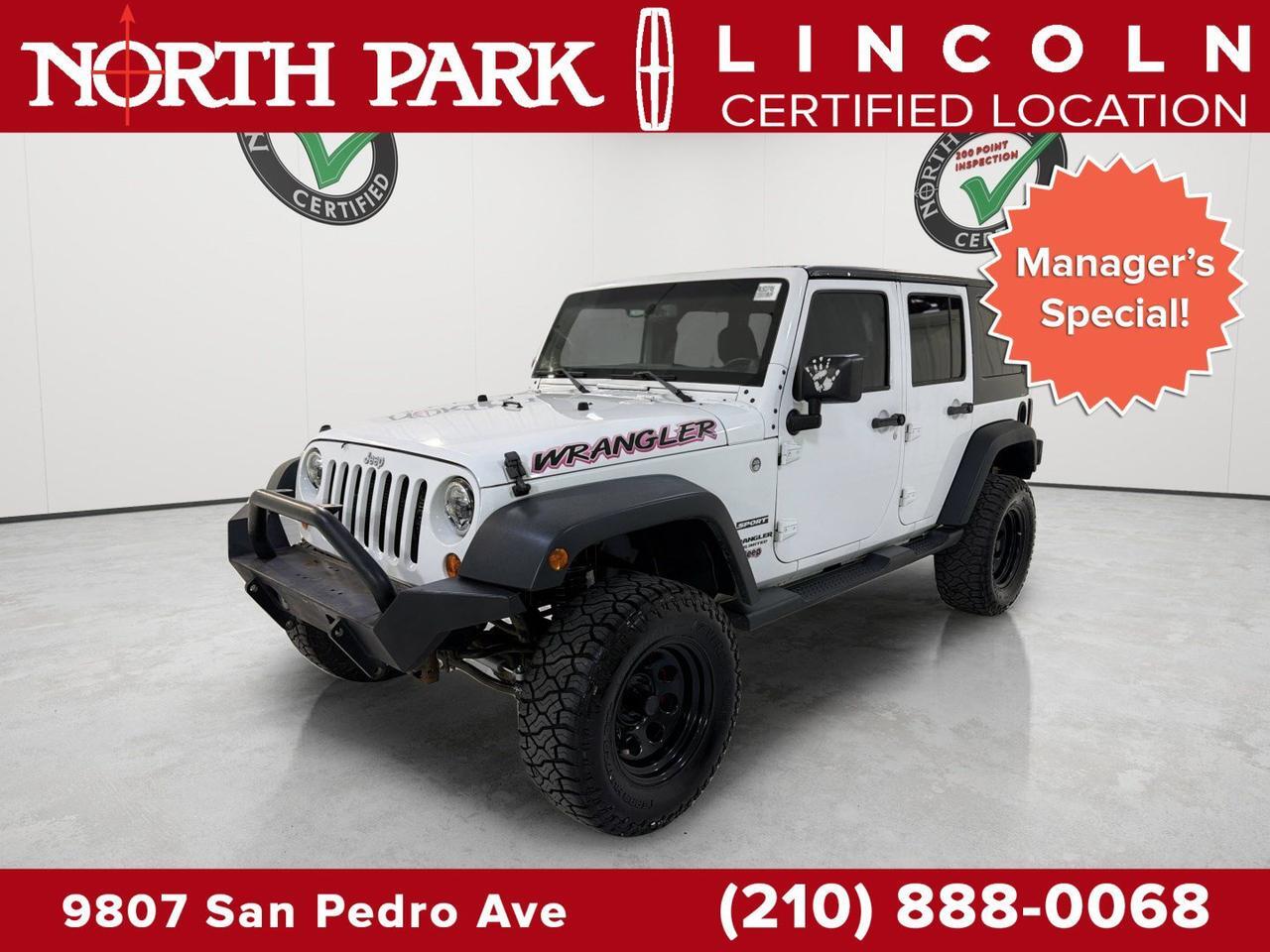 2013 Jeep Wrangler Unlimited Sport
