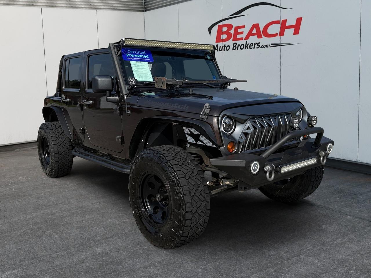 2013 Jeep Wrangler Unlimited Sport, TOW PACKAGE, RUNNING BOARDS, BRUSH GUARD, TOW HOOKS, SPARE TIRE, THIS JEEP IS READY FOR IT'S NEXT ADVENTURE! Norfolk VA