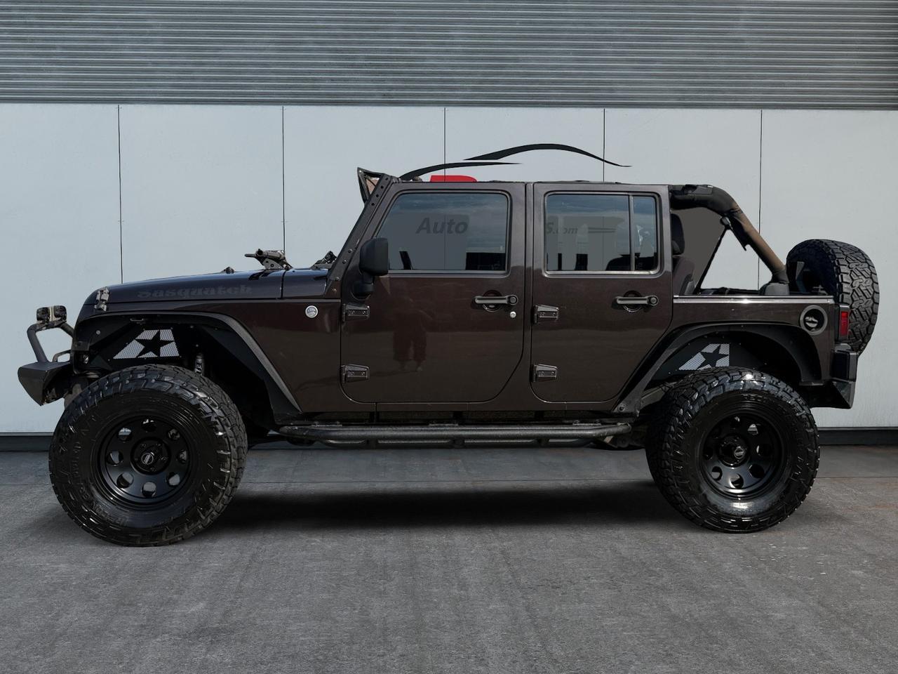 2013 Jeep Wrangler Unlimited Sport, TOW PACKAGE, RUNNING BOARDS, BRUSH GUARD, TOW HOOKS, SPARE TIRE, THIS JEEP IS READY FOR IT'S NEXT ADVENTURE!