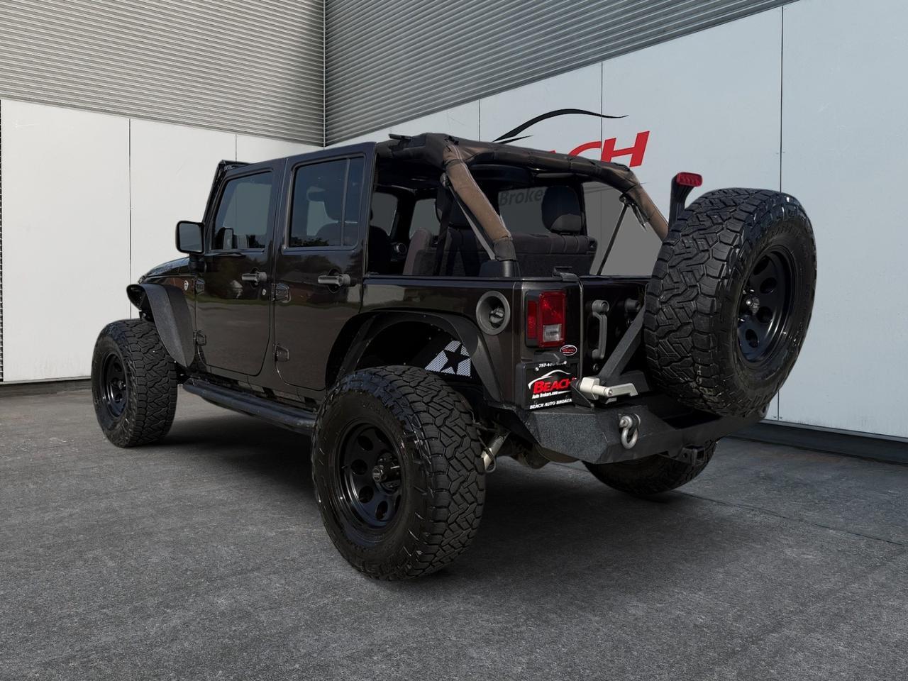 2013 Jeep Wrangler Unlimited Sport, TOW PACKAGE, RUNNING BOARDS, BRUSH GUARD, TOW HOOKS, SPARE TIRE, THIS JEEP IS READY FOR IT'S NEXT ADVENTURE!