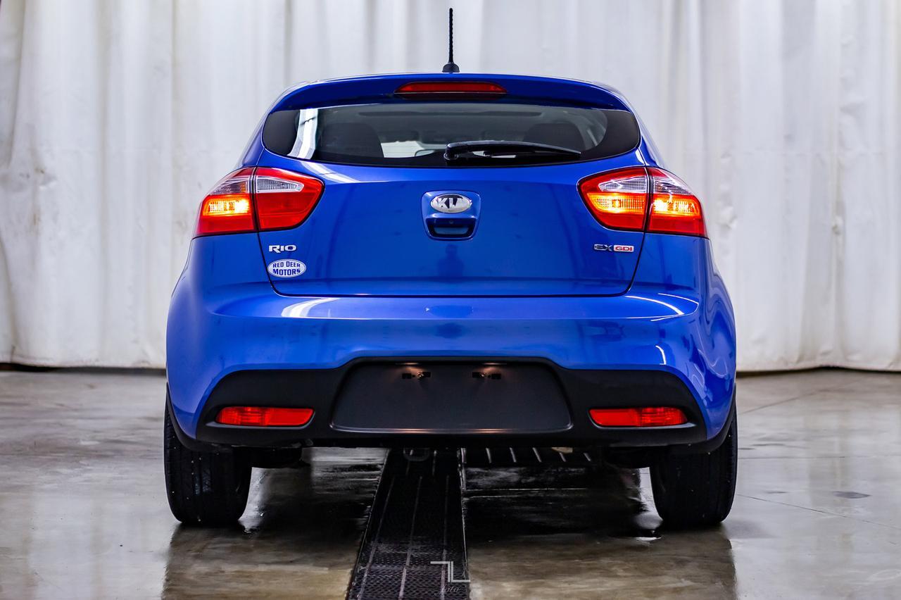 2013 Kia Rio EX Hatchback Roof BCam Red Deer AB