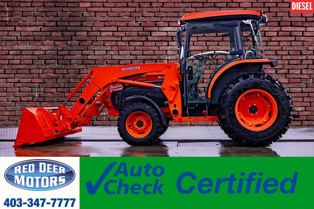 2013 Kubota L4740 4WD Tractor Loader Bucket Diesel