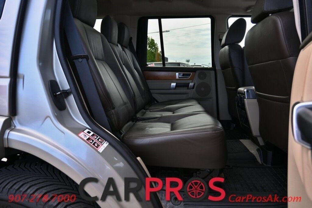 2013 Land Rover LR4 LUX - AWD - 5.0L V8 - Air Suspension Front & Rear - Harman/Kardon Speaker System With Bluetooth - Keyless Entry & Start - Heated Leather Seats & Wheel - Duel Panel Sunroof - 2nd Row Heated Seats - Reverse Camera - 7 Pass Seating - Tow PKG Anchorage AK