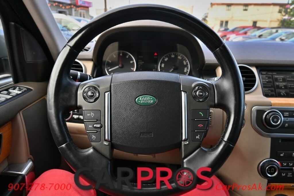 2013 Land Rover LR4 LUX - AWD - 5.0L V8 - Air Suspension Front & Rear - Harman/Kardon Speaker System With Bluetooth - Keyless Entry & Start - Heated Leather Seats & Wheel - Duel Panel Sunroof - 2nd Row Heated Seats - Reverse Camera - 7 Pass Seating - Tow PKG Anchorage AK
