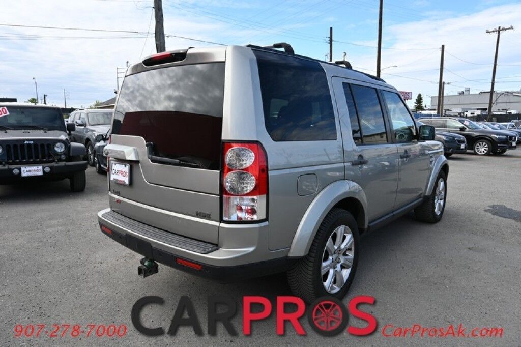 2013 Land Rover LR4 LUX - AWD - 5.0L V8 - Air Suspension Front & Rear - Harman/Kardon Speaker System With Bluetooth - Keyless Entry & Start - Heated Leather Seats & Wheel - Duel Panel Sunroof - 2nd Row Heated Seats - Reverse Camera - 7 Pass Seating - Tow PKG Anchorage AK