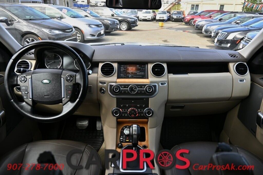 2013 Land Rover LR4 LUX - AWD - 5.0L V8 - Air Suspension Front & Rear - Harman/Kardon Speaker System With Bluetooth - Keyless Entry & Start - Heated Leather Seats & Wheel - Duel Panel Sunroof - 2nd Row Heated Seats - Reverse Camera - 7 Pass Seating - Tow PKG Anchorage AK