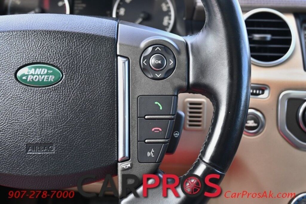 2013 Land Rover LR4 LUX - AWD - 5.0L V8 - Air Suspension Front & Rear - Harman/Kardon Speaker System With Bluetooth - Keyless Entry & Start - Heated Leather Seats & Wheel - Duel Panel Sunroof - 2nd Row Heated Seats - Reverse Camera - 7 Pass Seating - Tow PKG Anchorage AK