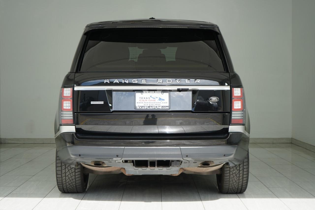 2013 Land Rover Range Rover SUPERCHARGED 4WD BLIND SPOT ASSIST NAVIGATION PANORAMA LEATHER HEATED SEATS REAR CAMERA Carrollton TX