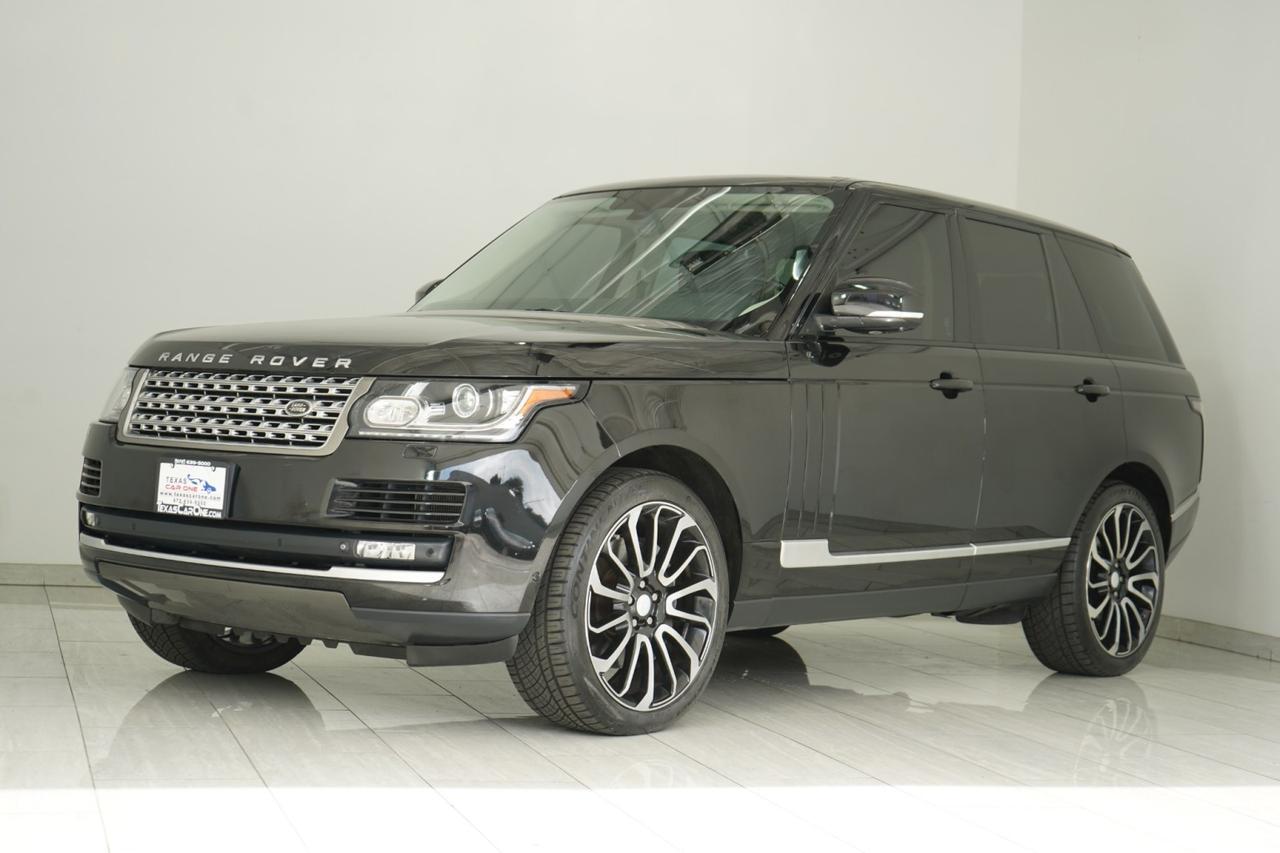 2013 Land Rover Range Rover SUPERCHARGED 4WD BLIND SPOT ASSIST NAVIGATION PANORAMA LEATHER HEATED SEATS REAR CAMERA Carrollton TX