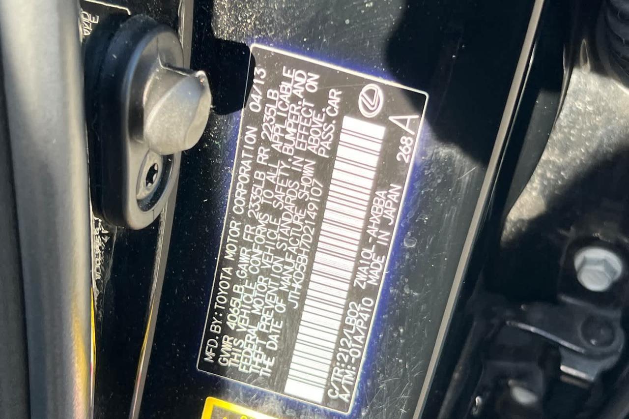 2013 Lexus CT 200h Hybrid Roseville CA