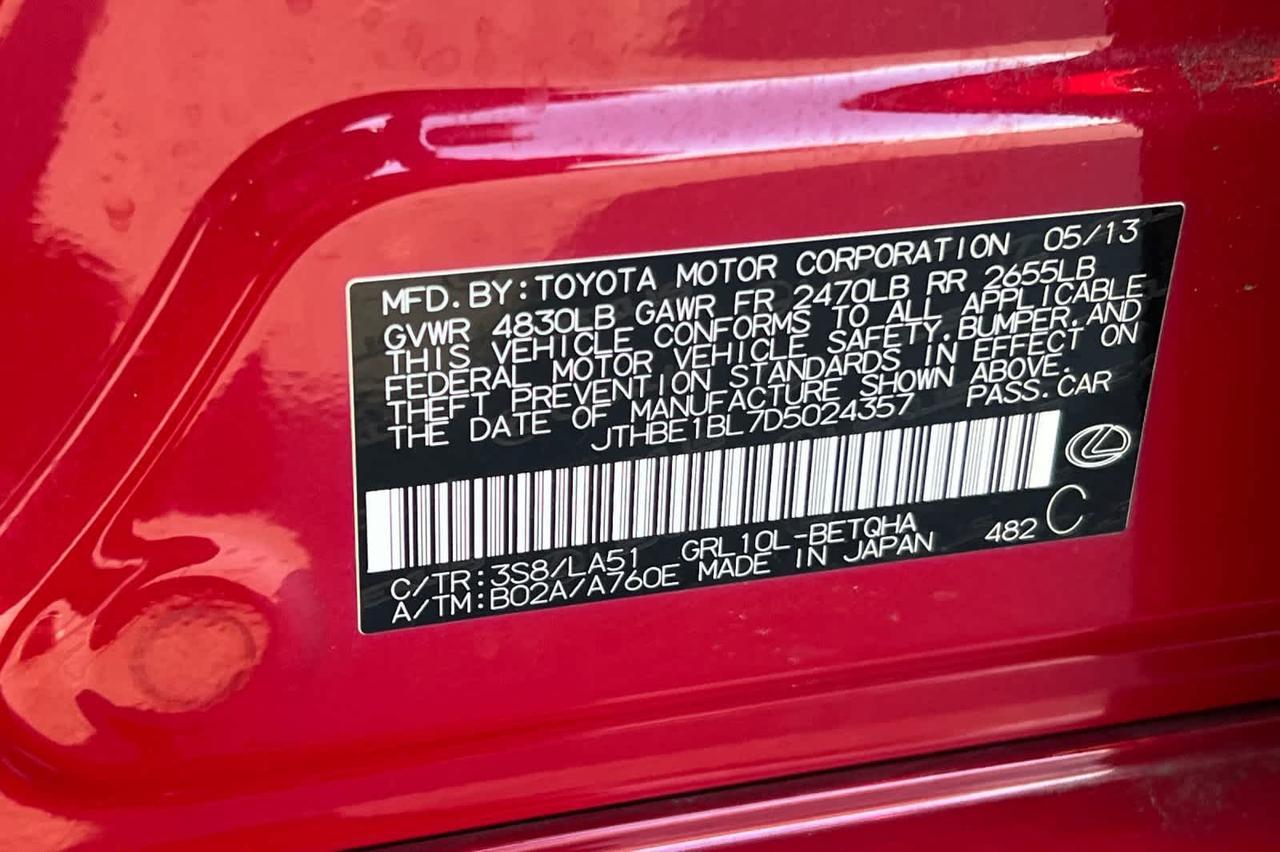 2013 Lexus GS 350 Roseville CA